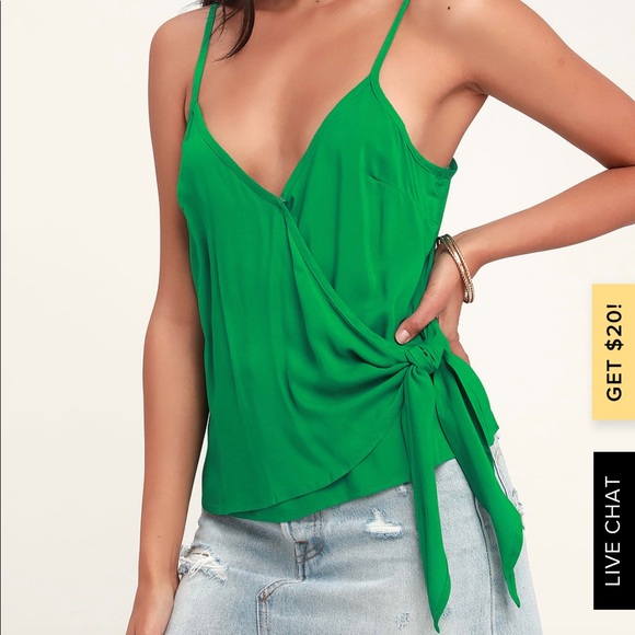 Olive green tank - Picture 2 of 8